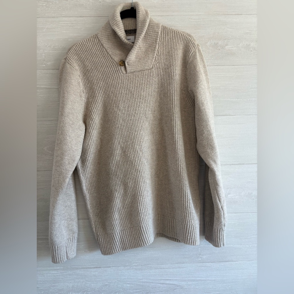 Old Navy Men's Turtleneck Sweater - Light Beige